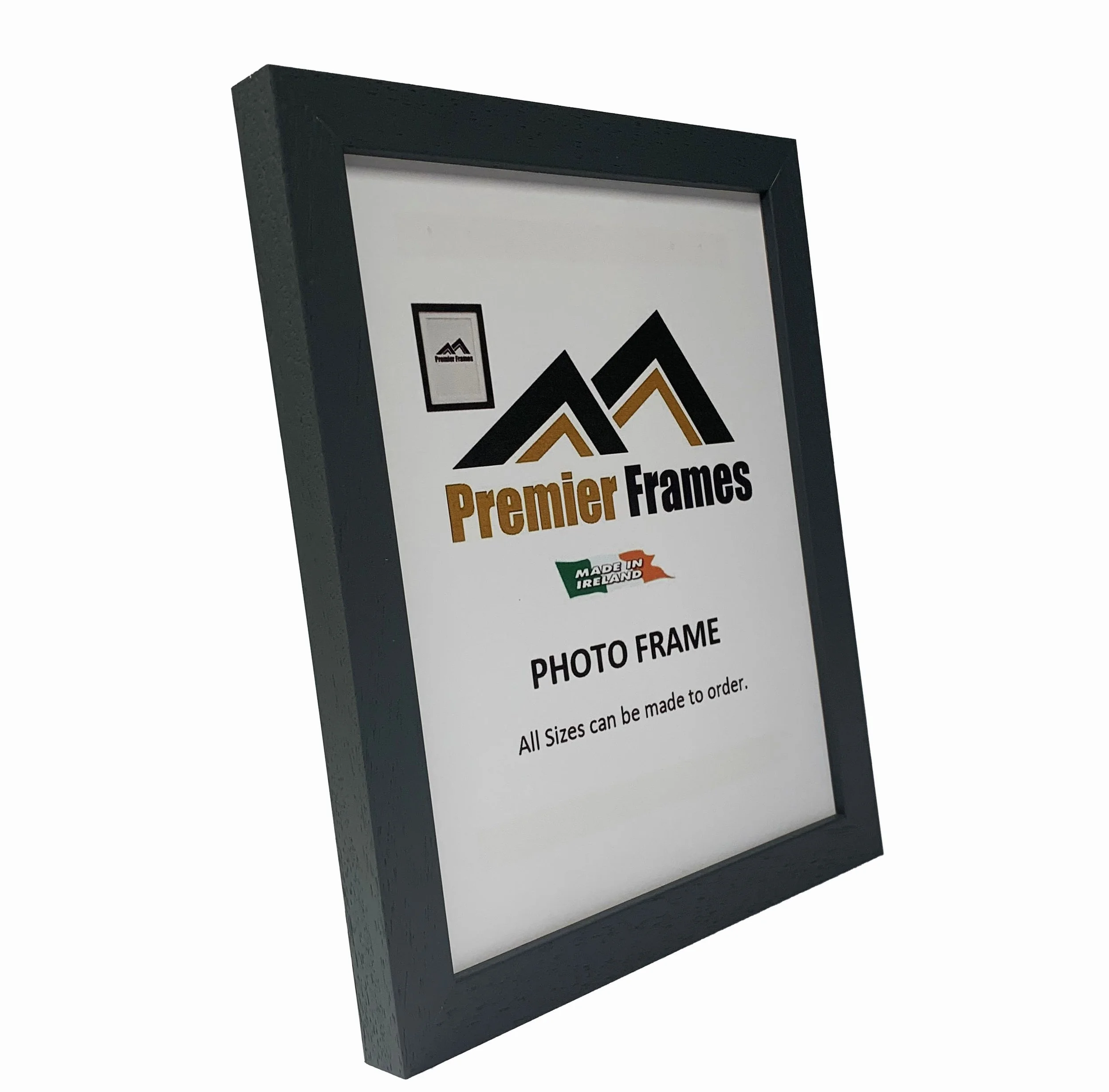A102DG Dark Gray Wood Grain Frame (No Mount).