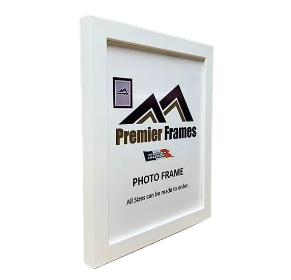 A102AW White Wood Grain Frame (No Mount)