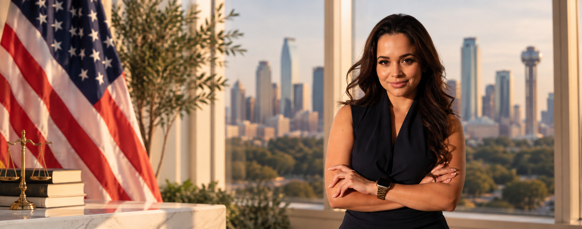Valentina Molano, founder of VM Immigration Services, in Dallas