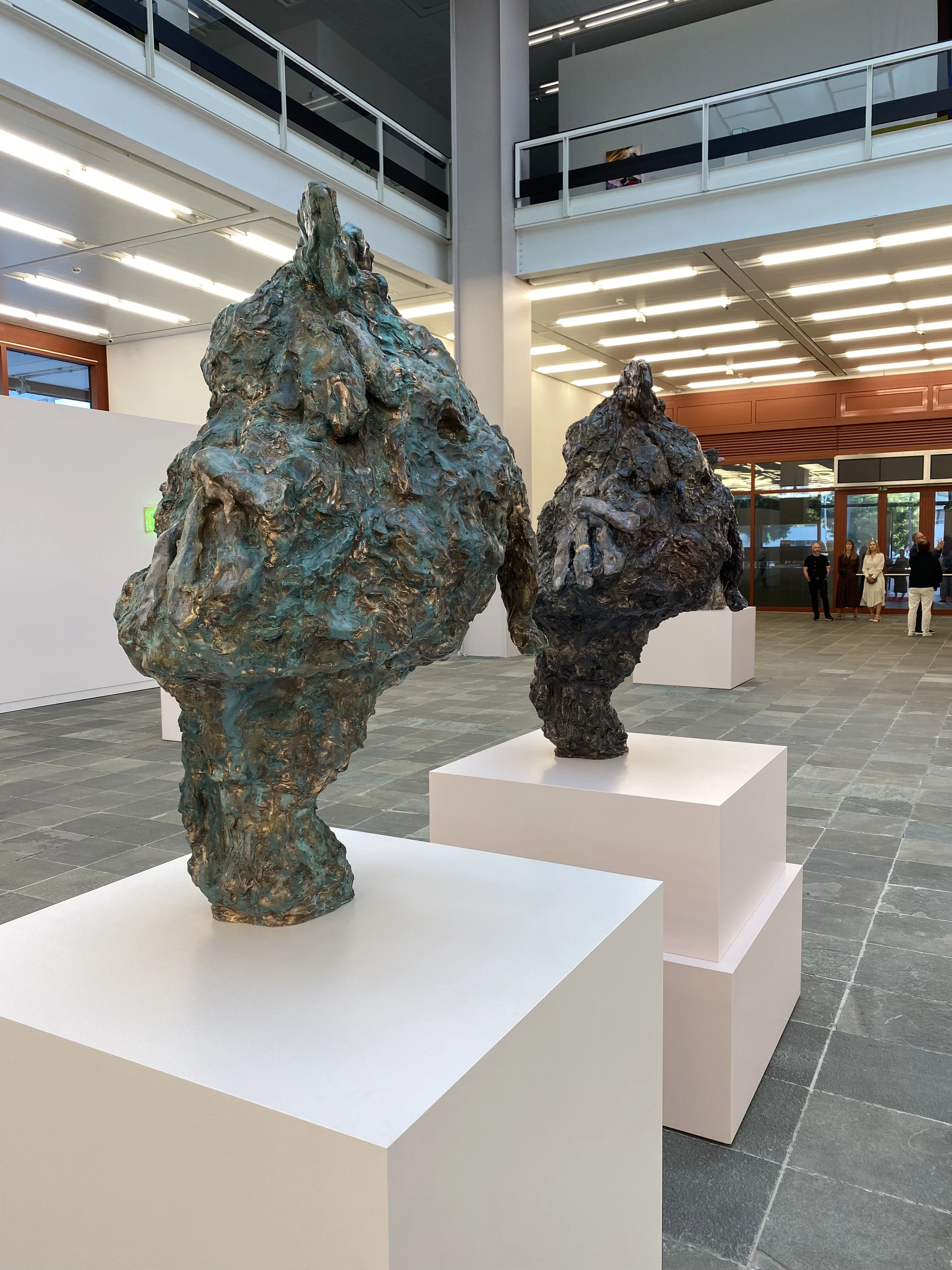 Rebecca Warren bronze sculpture in The Now Voyager at Belvedere 21, Vienna.