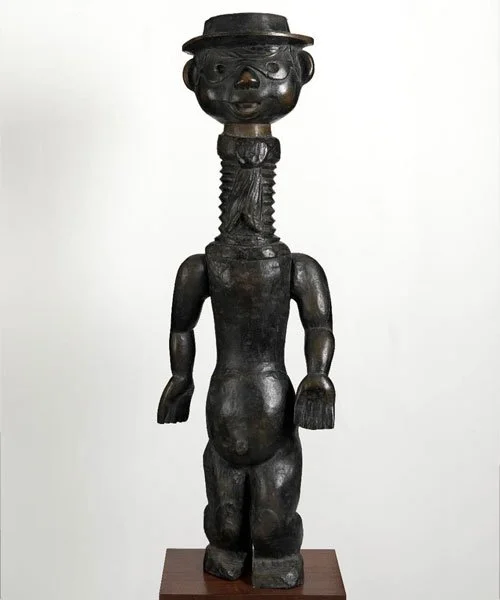 Jake and Dinos Chapman’s CFC72403096 (Hamburgler) from The Chapman Family Collection, painted bronze cast by Arch Bronze
