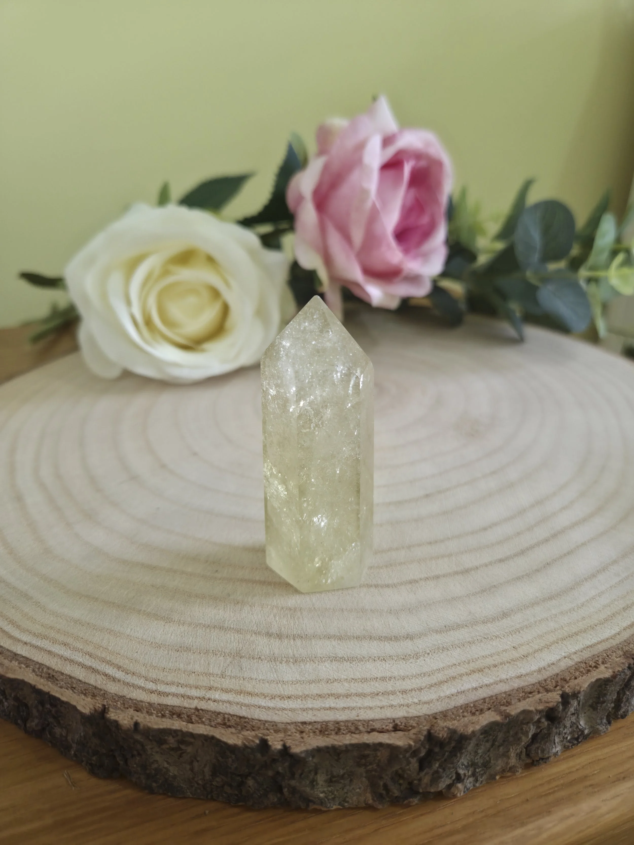 Medium citrine tower (2)