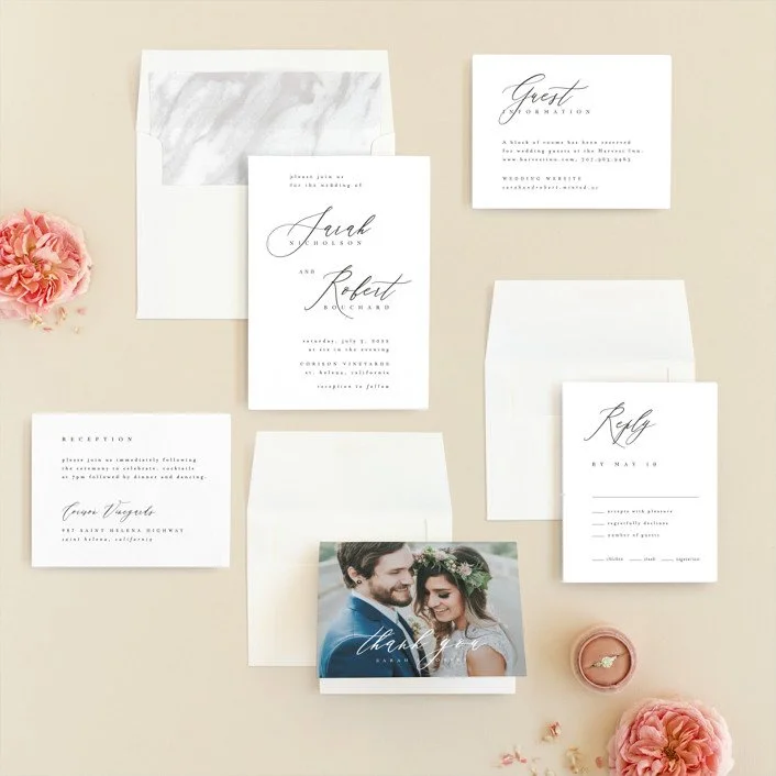 Elegant Typography Michigan Wedding Planner