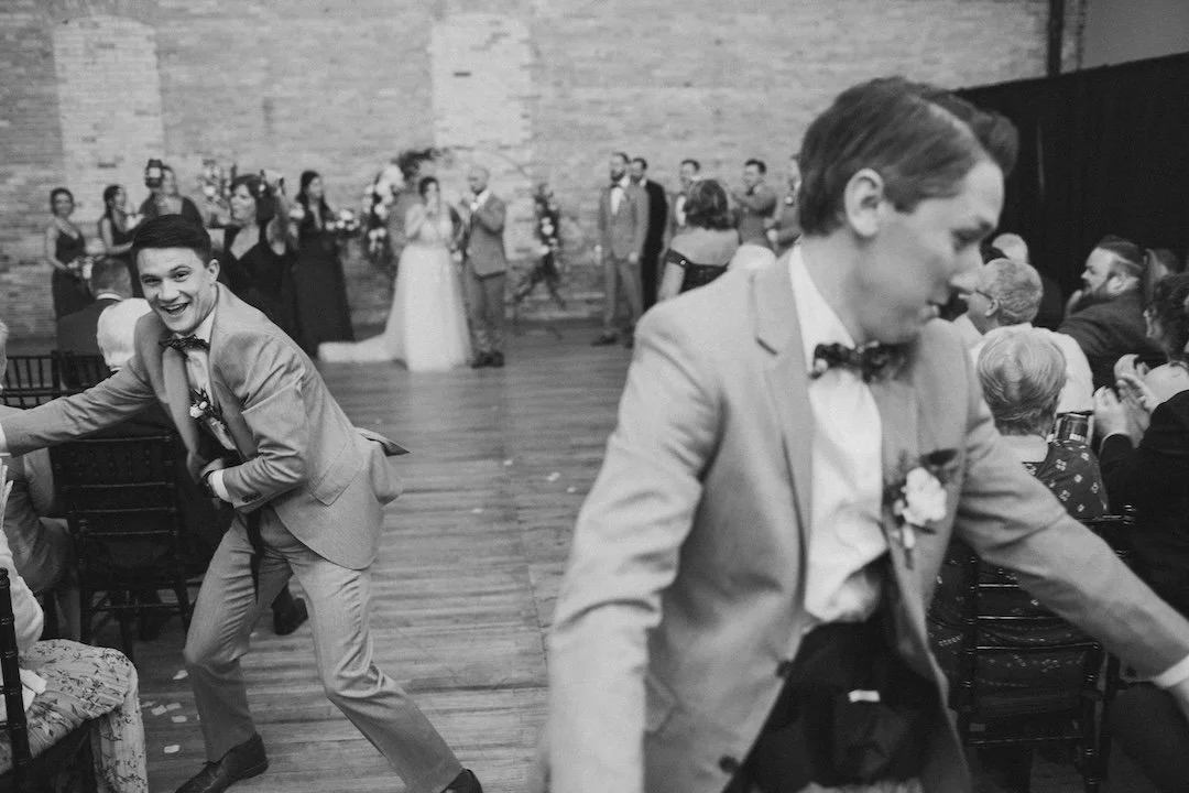 Reese And Renee Photography Beer Boys at Wedding Michigan Wedding Planner