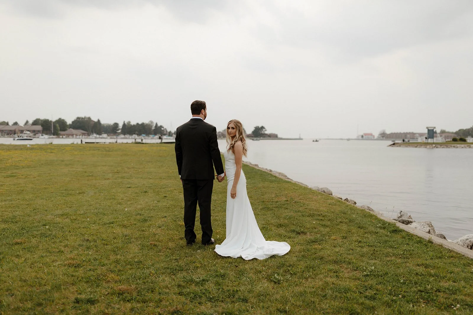 The Lakehouse Venue Wedding in Ludington, Michigan | Denise + Nicholas