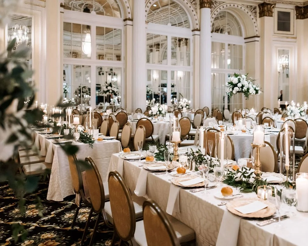 Elegant Ballroom Wedding Reception at Amway Grand Plaza