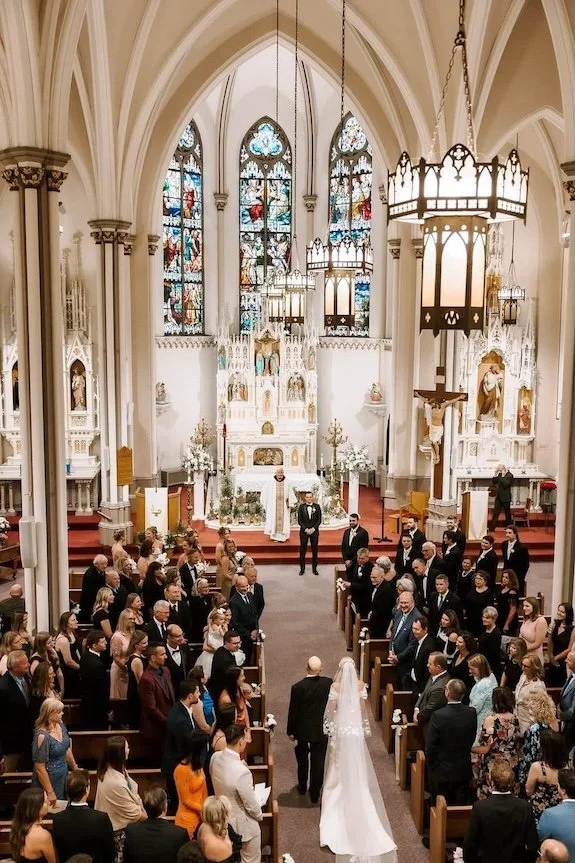 St. Mary’s Catholic Church Wedding | Grand Rapids Ceremony