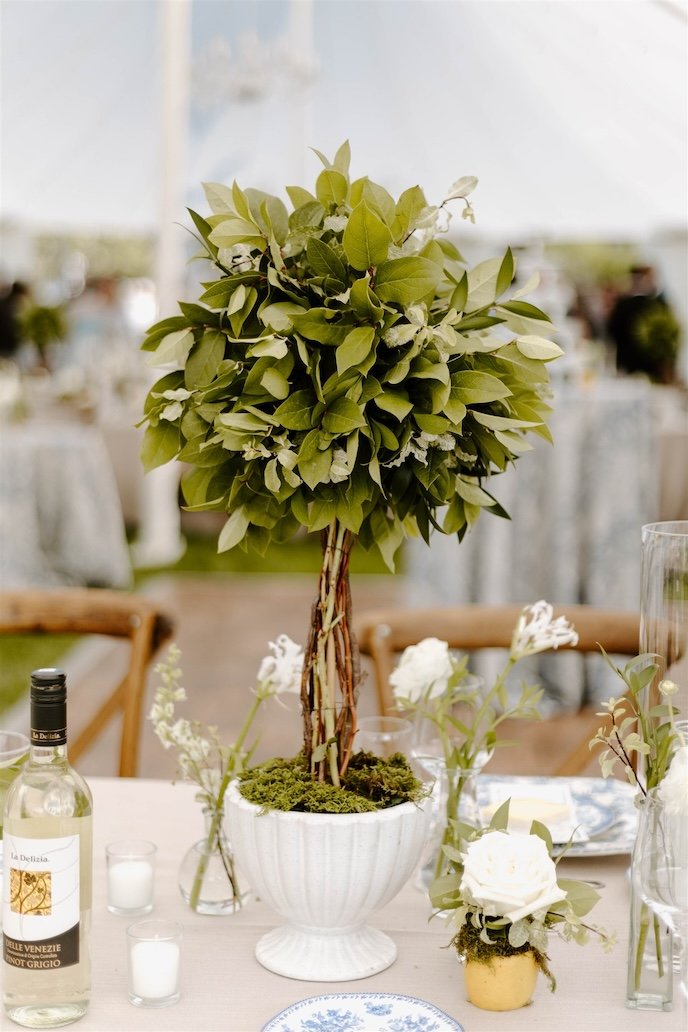 Italian Garden-Inspired Wedding | Outdoor Reception Design
