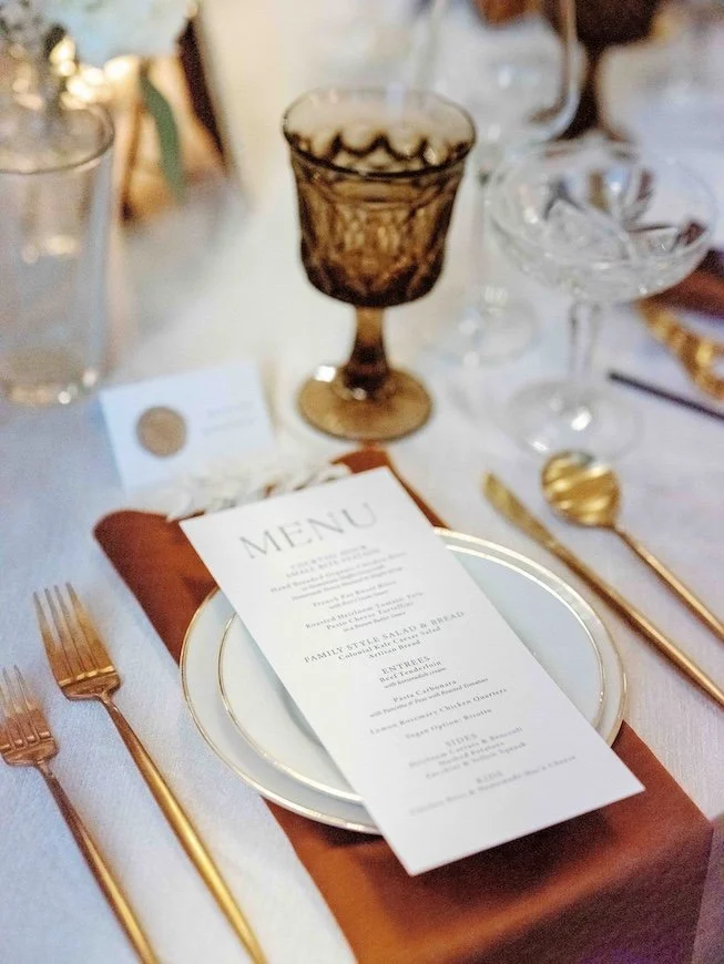 Luxury Wedding Reception Guest Table | McKay Ballroom in Grand Rapids