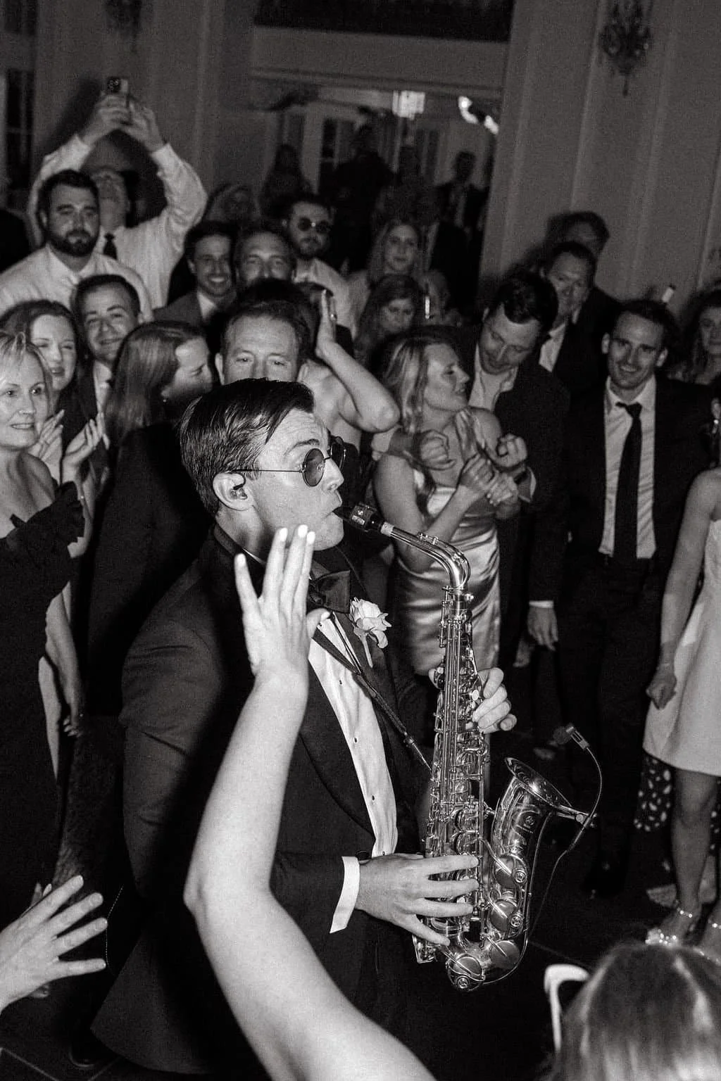 High-Energy Wedding Reception at Amway Grand Plaza in Grand Rapids