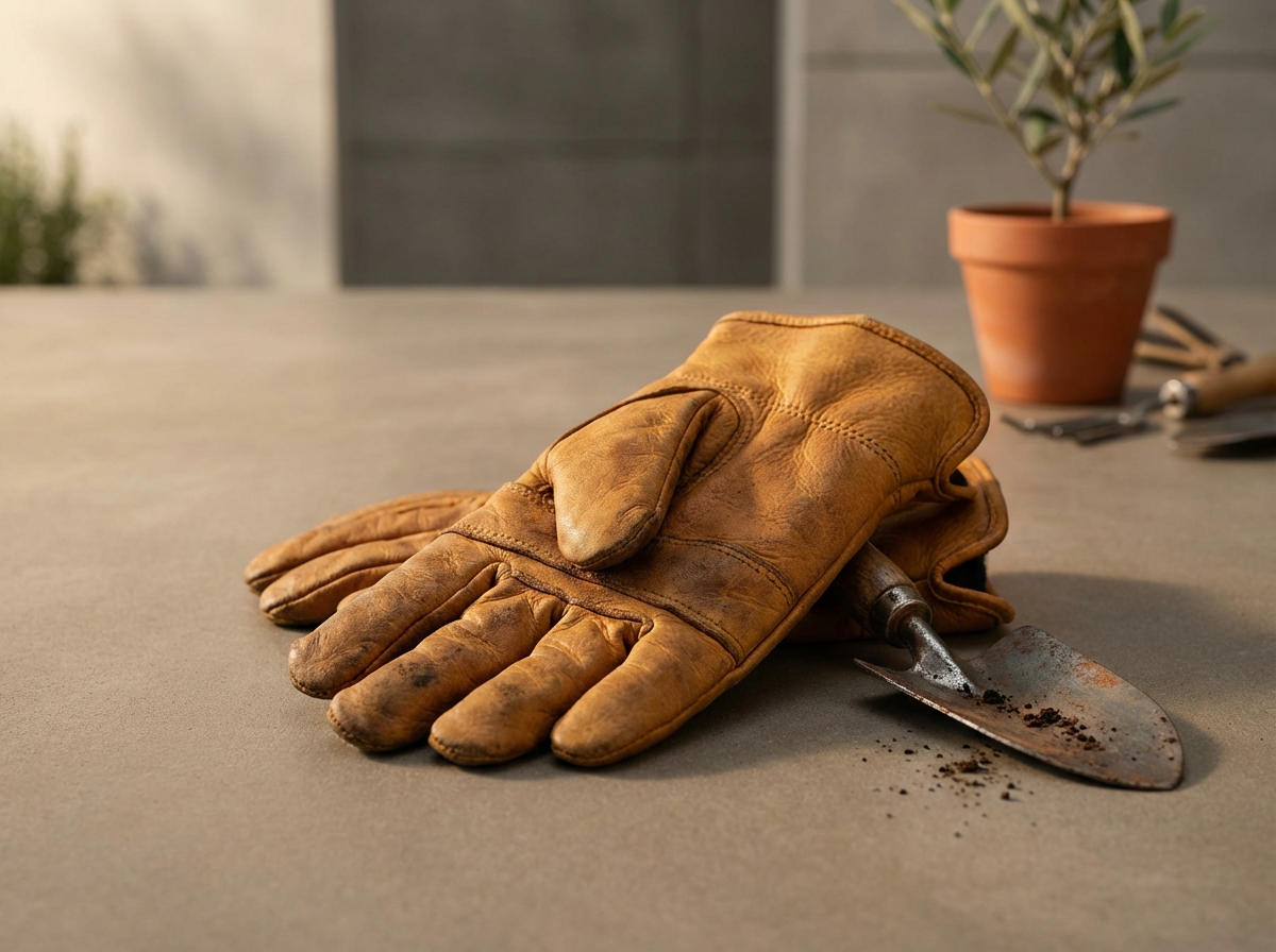 Leather Garden Gloves