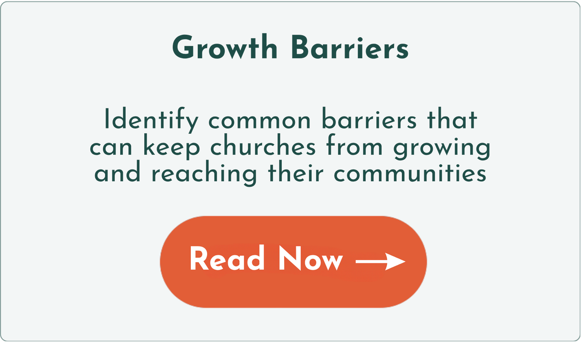 Learn how to identify and overcome church growth barriers that may be limiting attendance, outreach, and community impact.