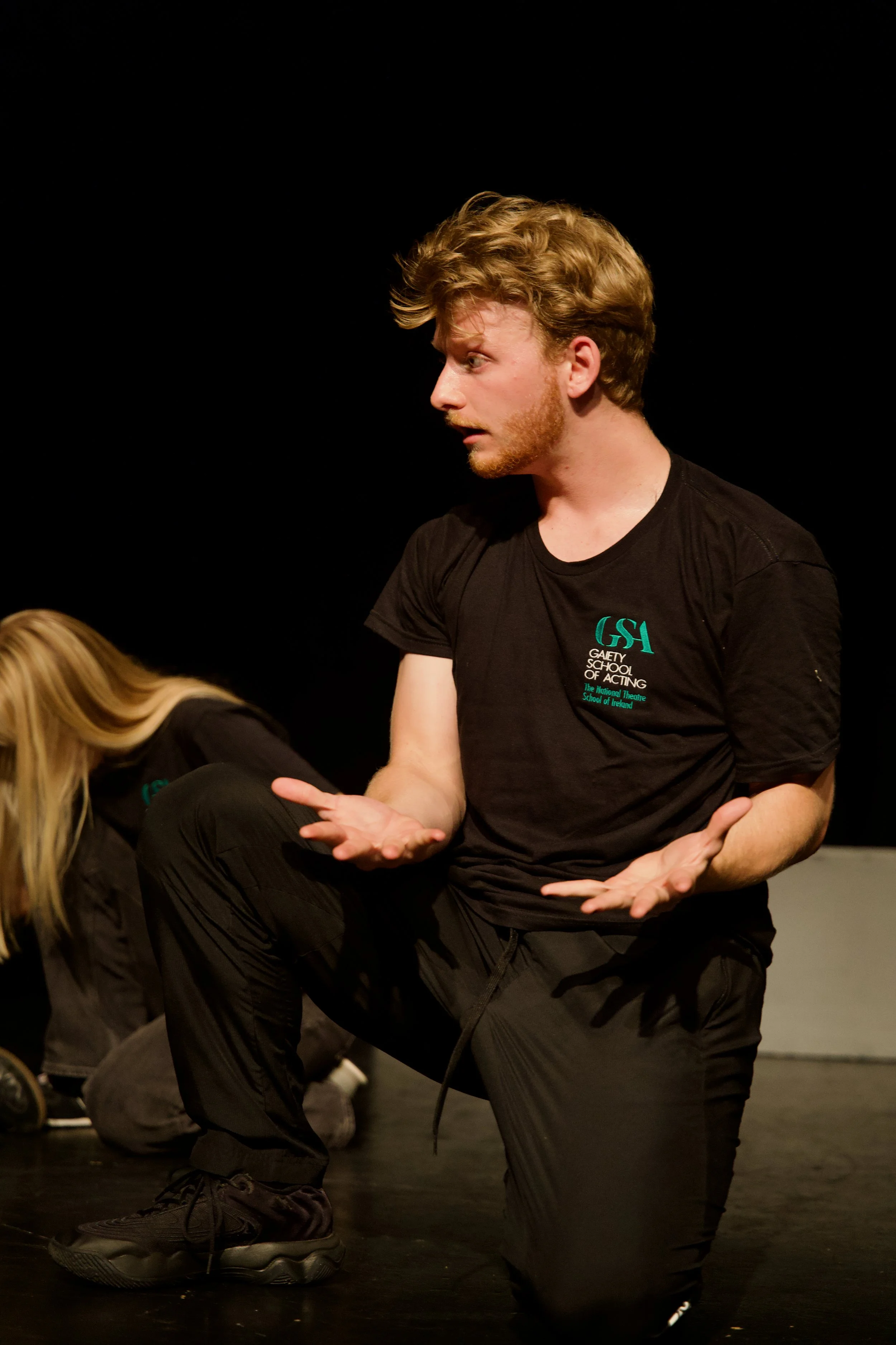 Cayden Smaka in the GSA Showcase from the Gaiety School of Acting Summer Showcase in 2025