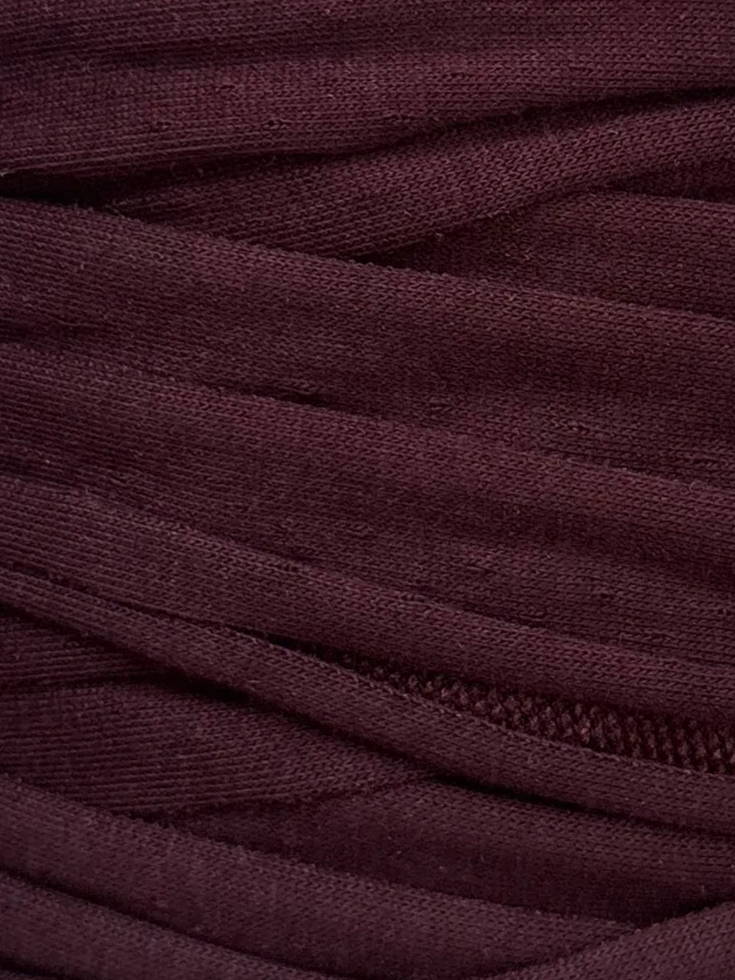 Close-up of plum colour swatch