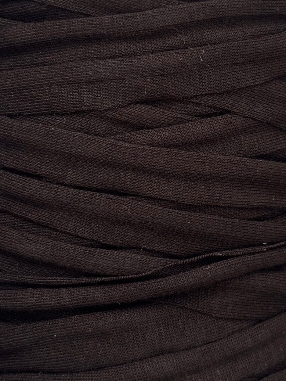 Close-up of black colour swatch