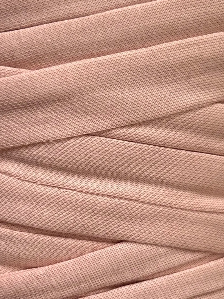 Close-up of baby pink colour swatch