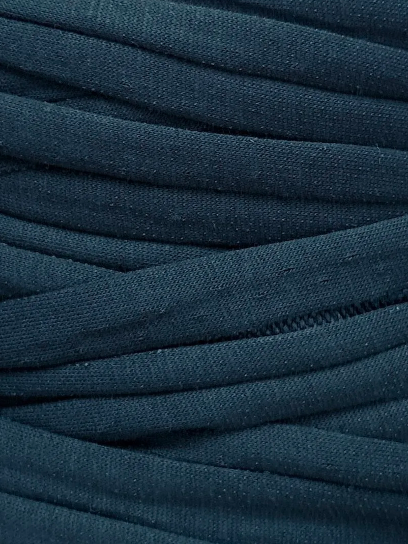 Close-up of petrol blue colour swatch