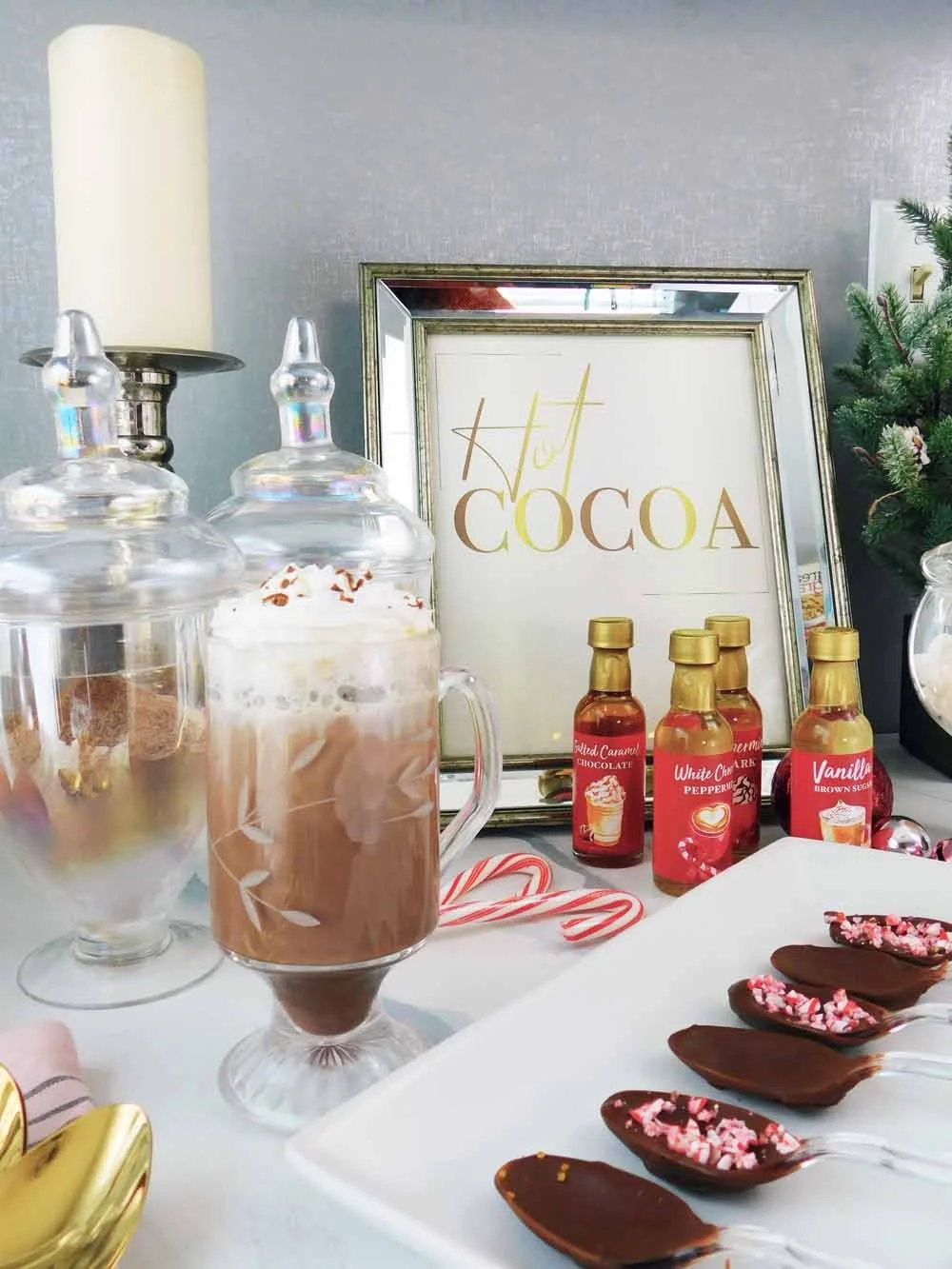 How to Set up an Epic Hot Chocolate Bar