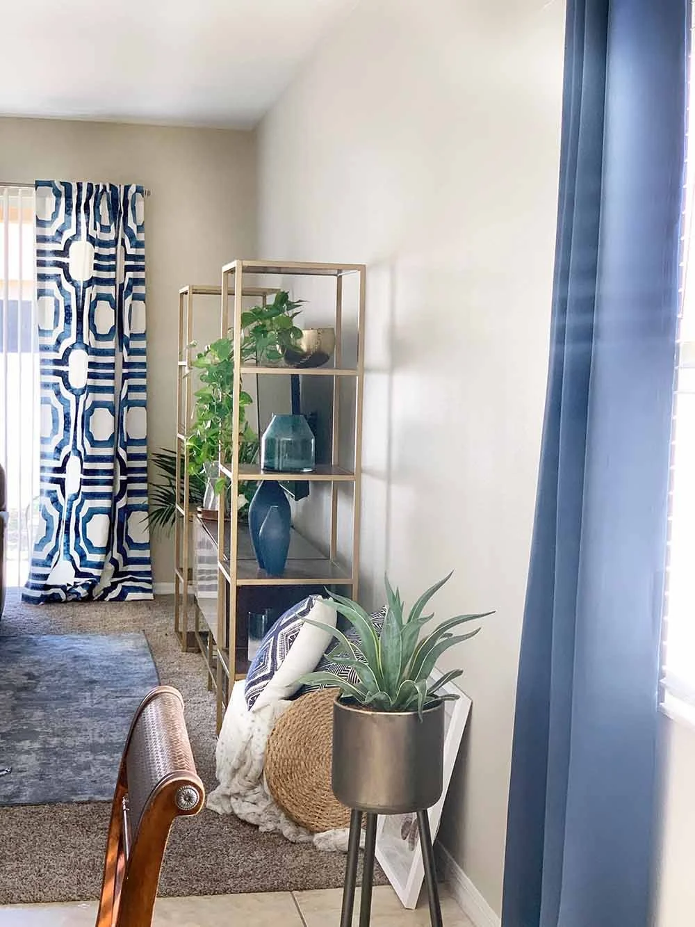The Easiest Way to Hang Curtains Without Making Holes in Your Wall