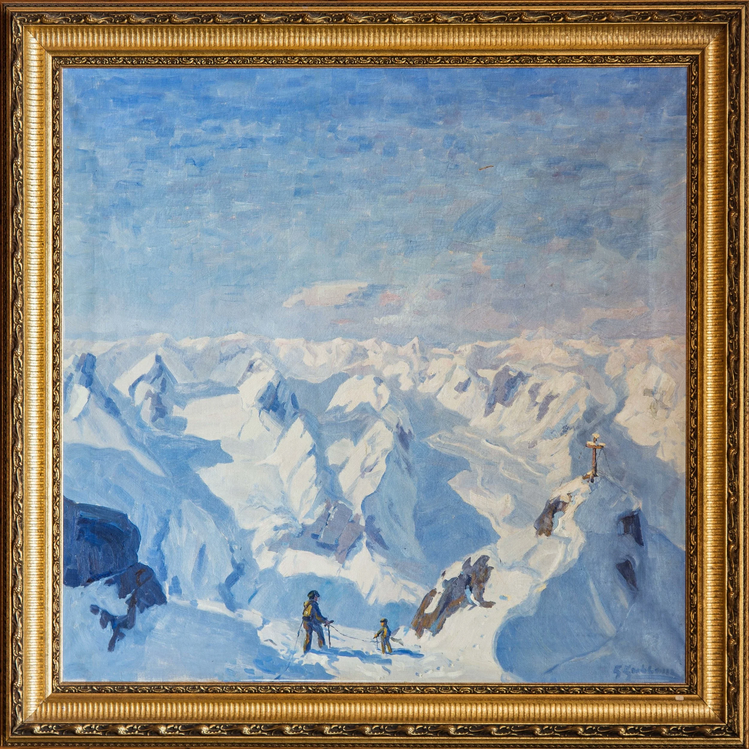 Einar Enblom - Winter motifs from Switzerland