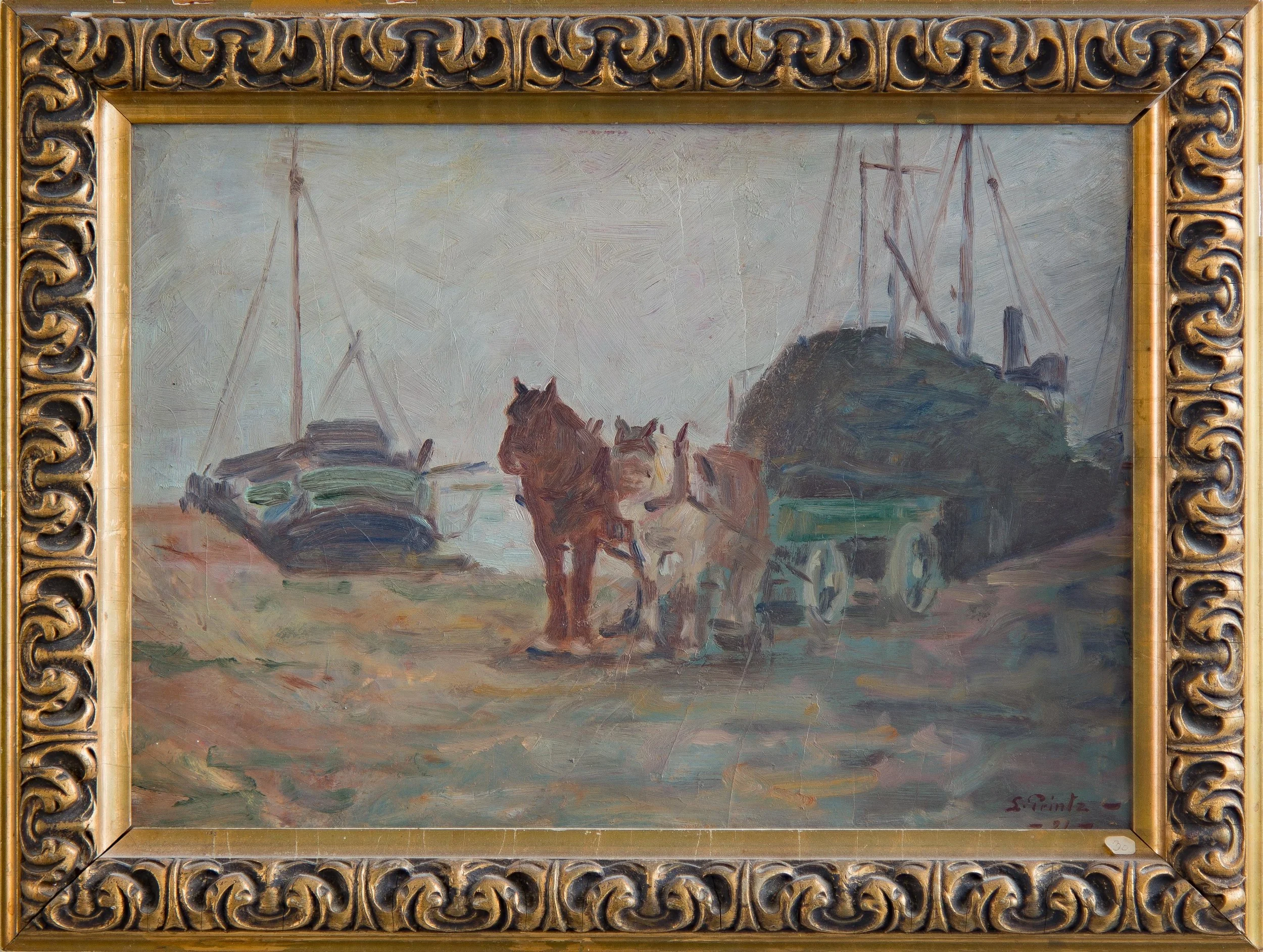 Lars Printz - Horse and boat