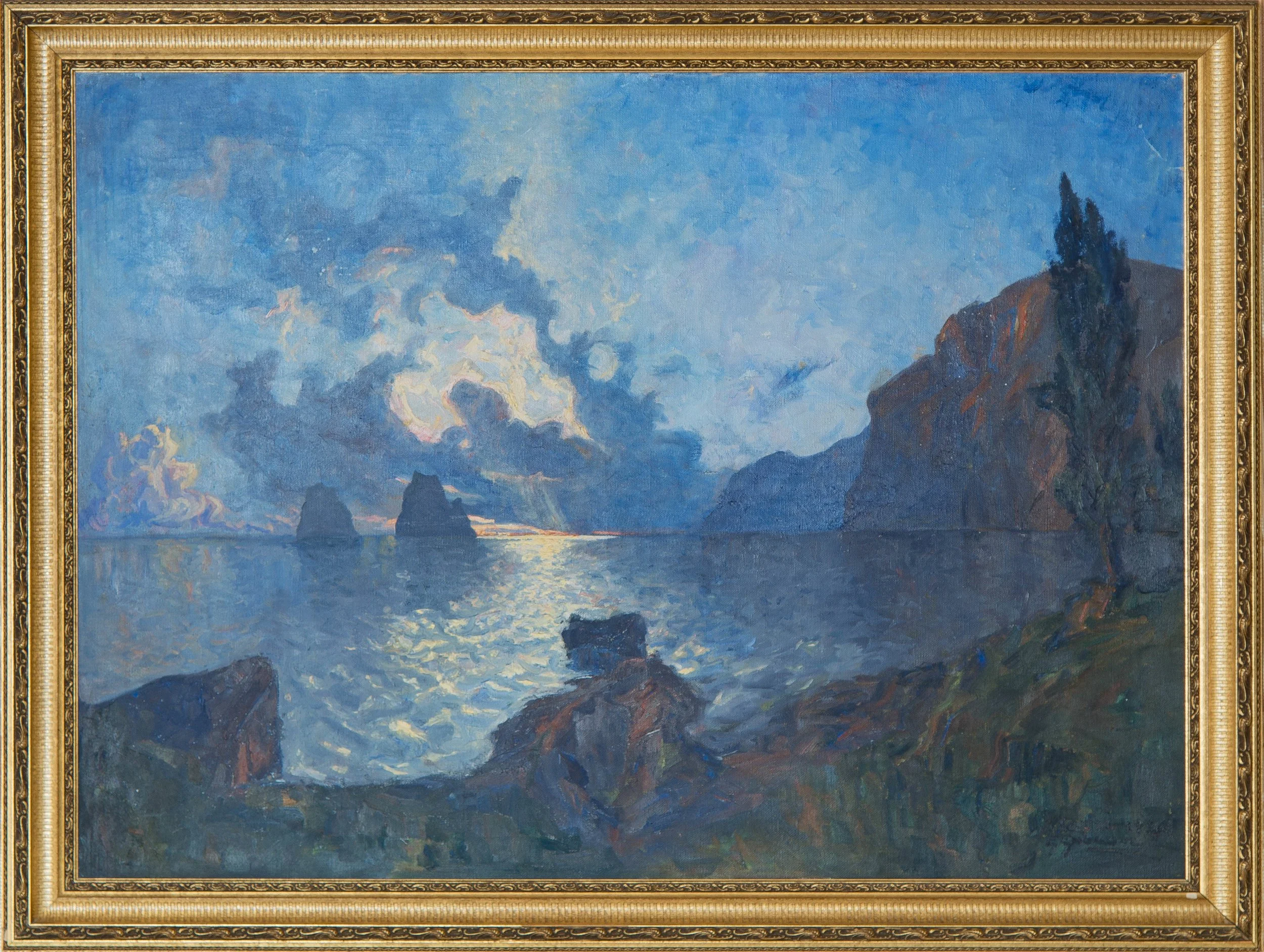 Einar Enblom - Blue picture from Capri