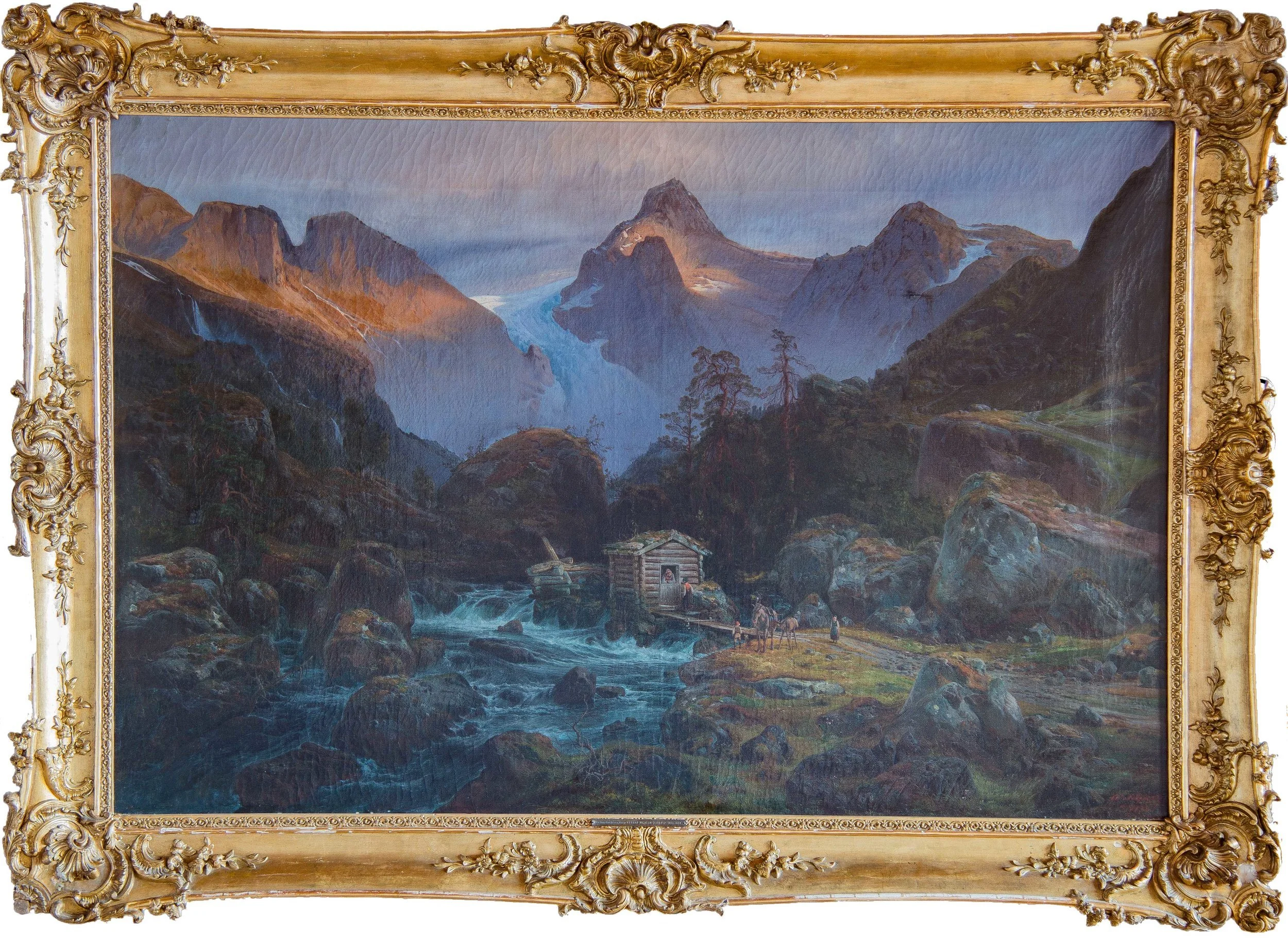 Franz Wilhelm Schiertz - Vid Bondhusbreen