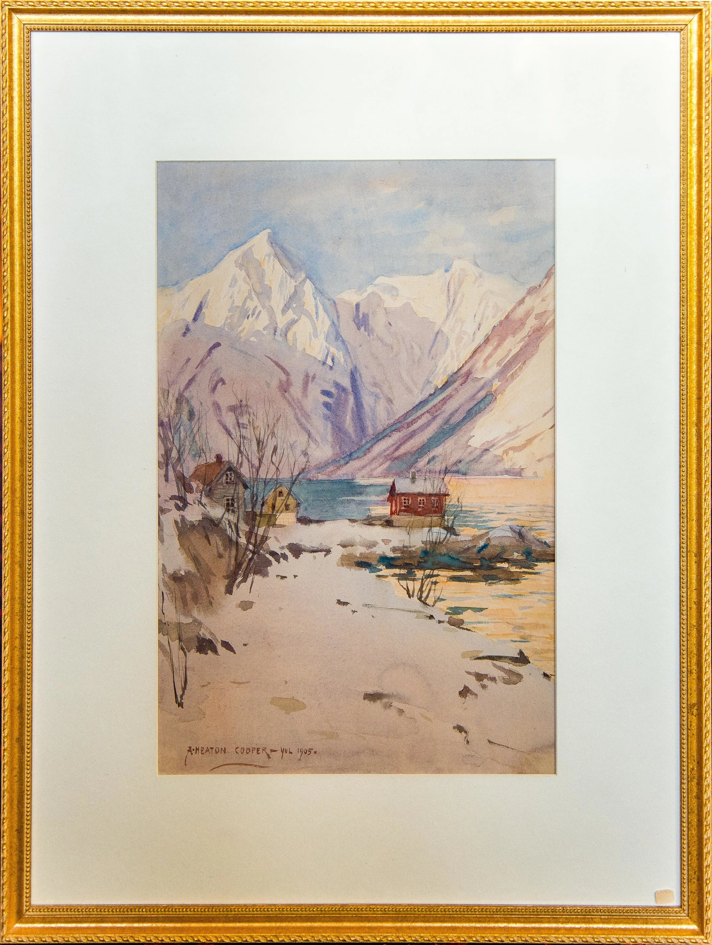 Alfred Heaton Cooper - From Esefjorden