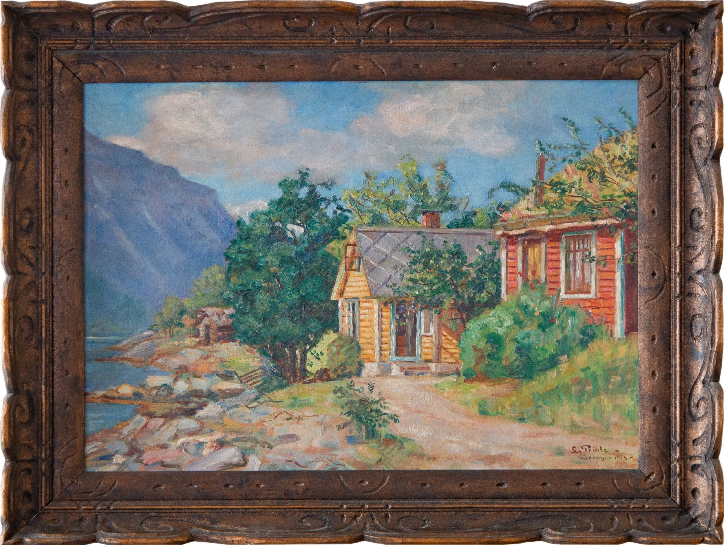 Lars Printz - House by the fjord