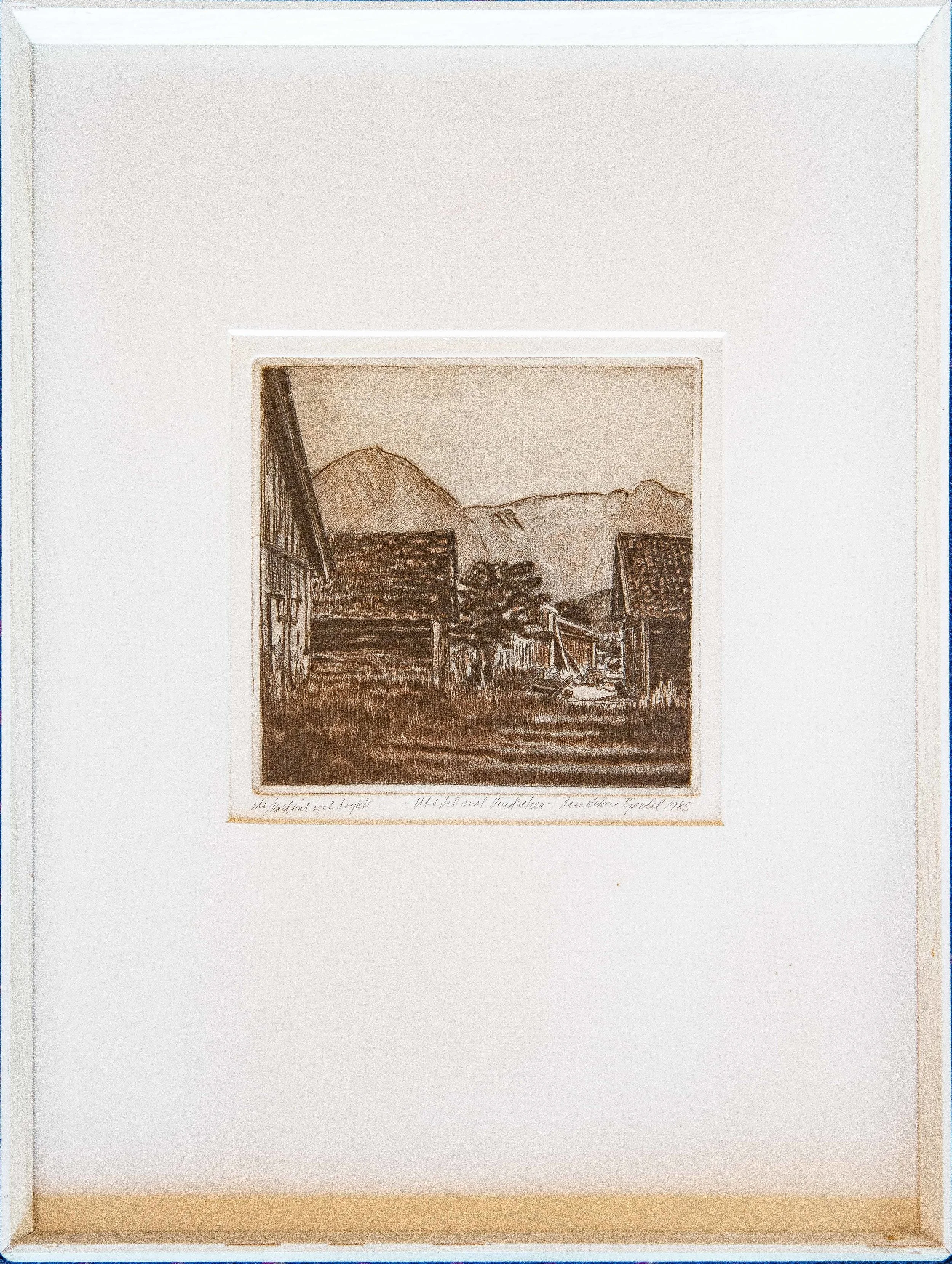 Aase Kvikne Bjordal - View towards Vindreken