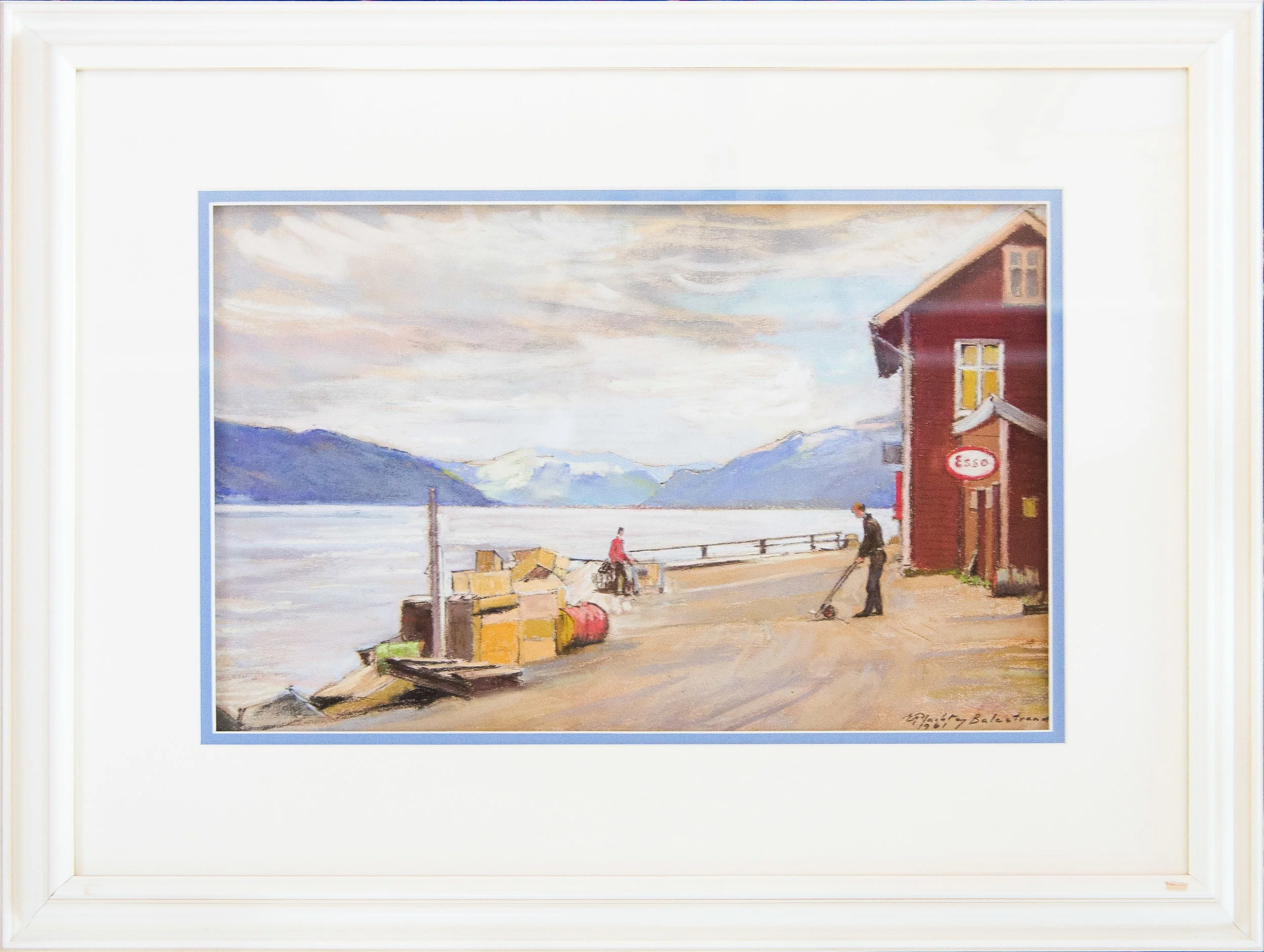 88. Plachte, E. - From the Quay
