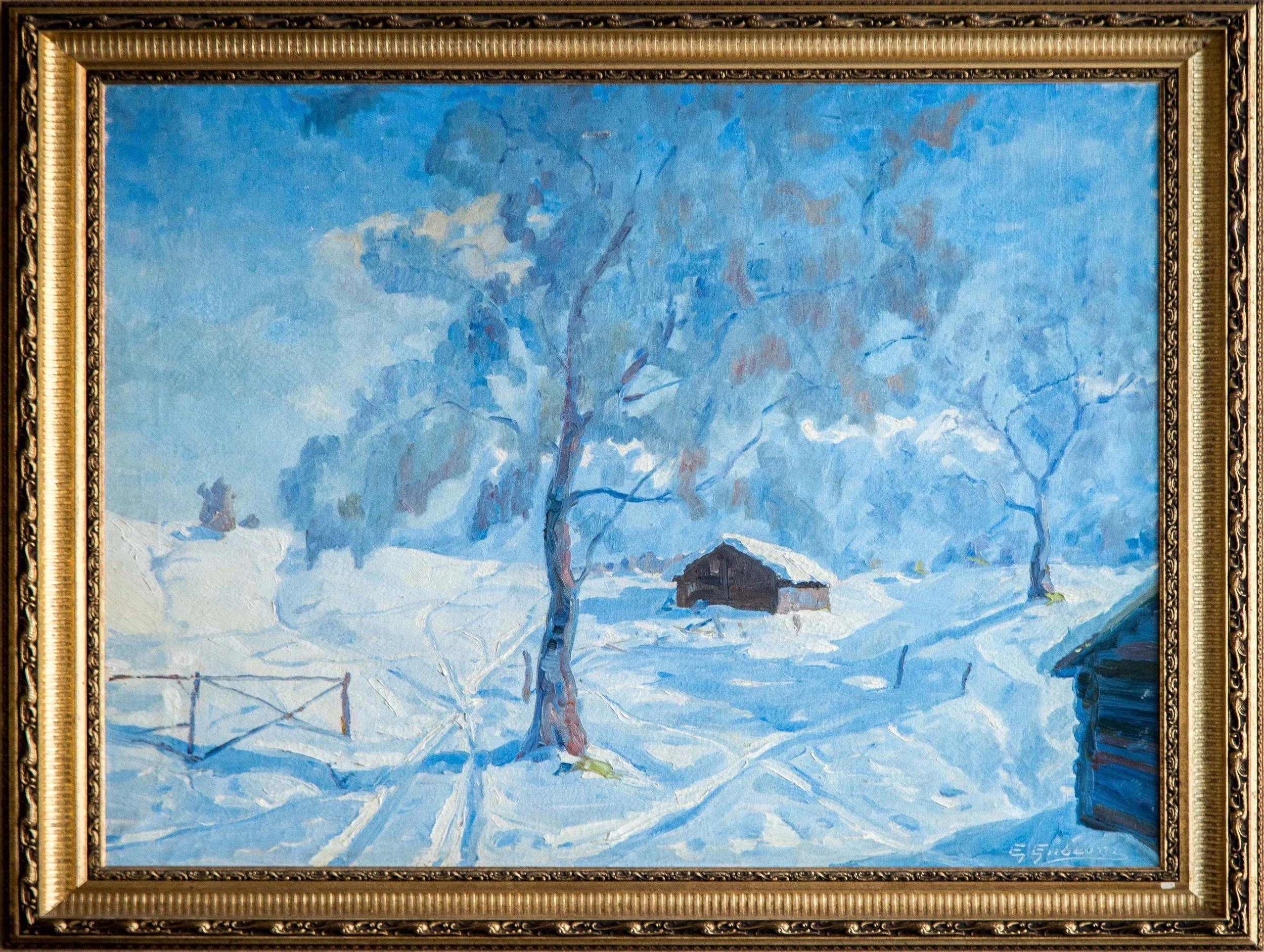 Einar Enblom - Winter motif