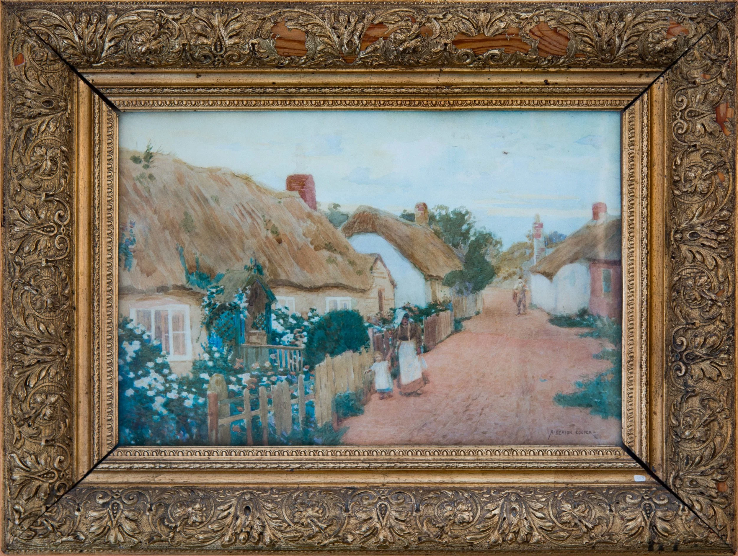Alfred Heaton Cooper - Village motif 