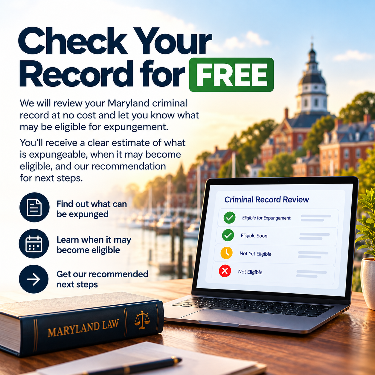 Check your record for FREE!