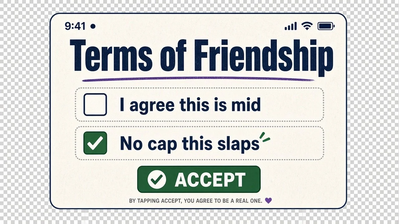 Terms of Friendship Tee