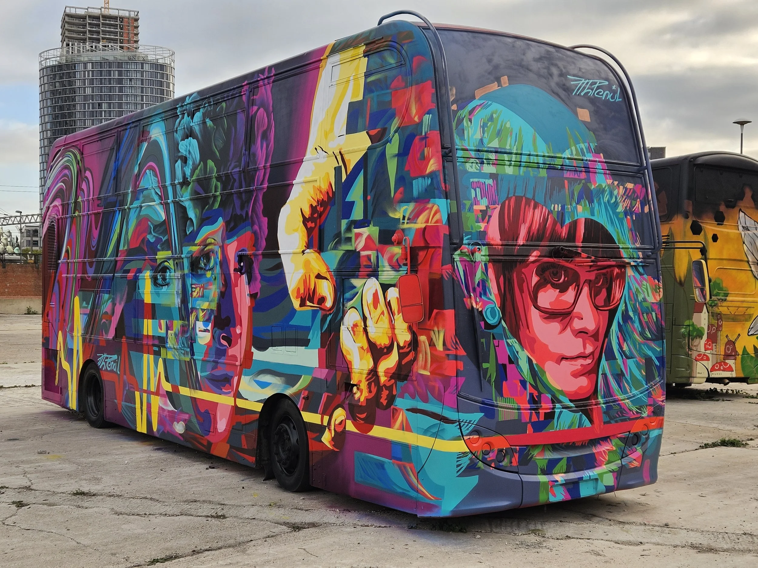 London Love Bus - Stratford, London, Uk  - 2026