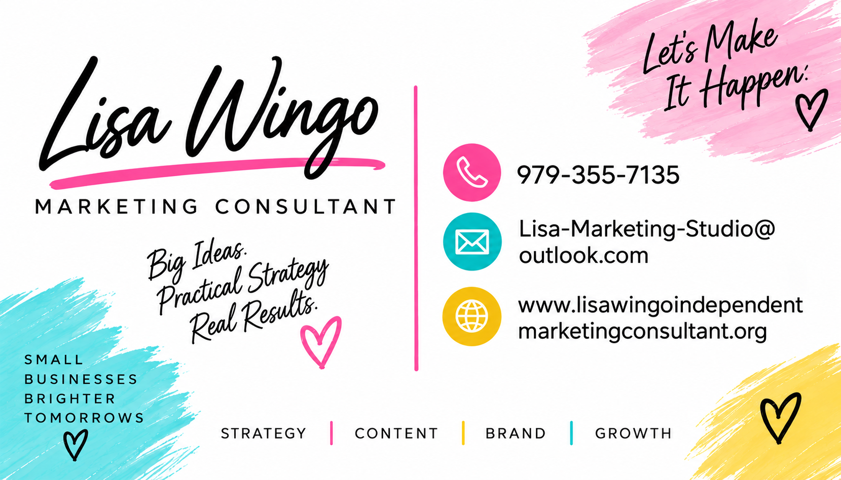 Business Card Back