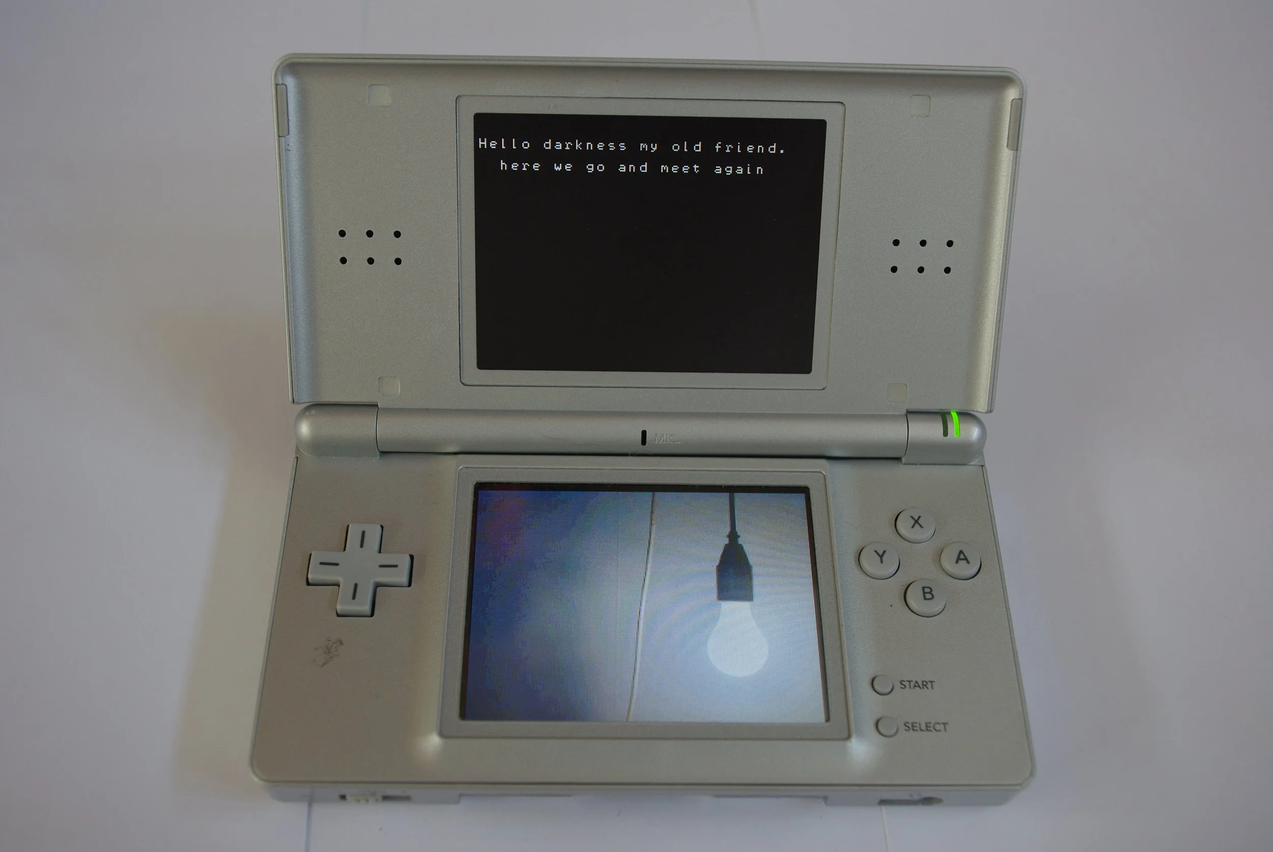 Mobile Poems: Poems for the Nintendo DS - 10 watts left
