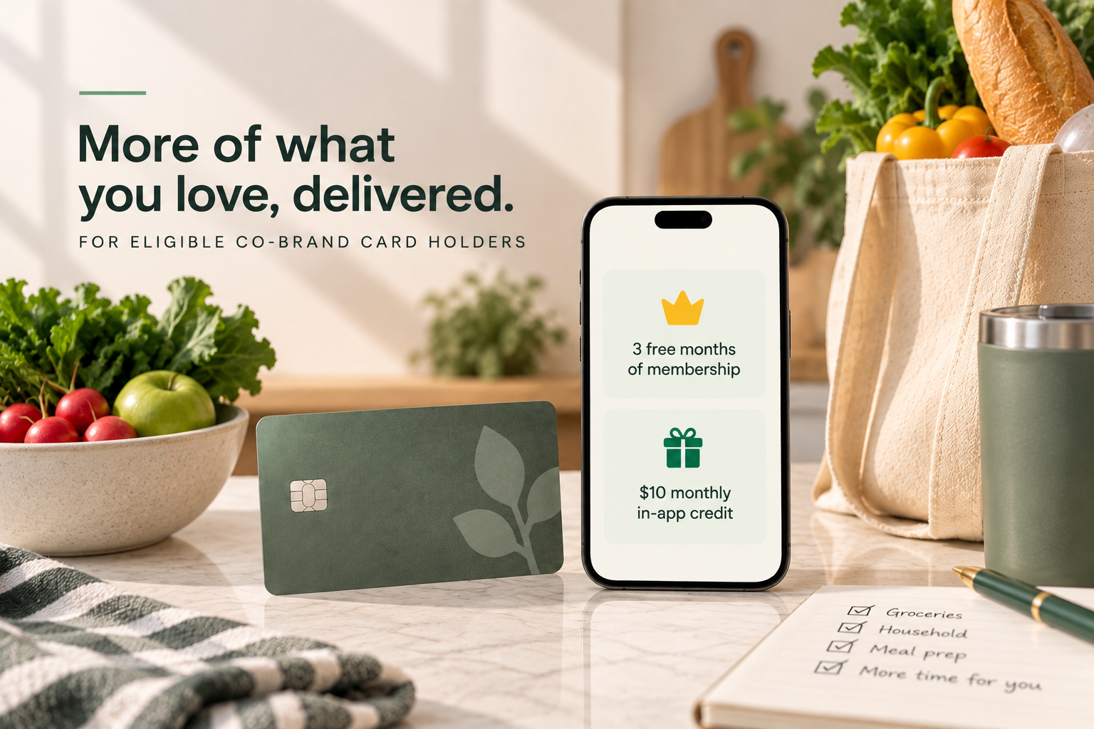 Chase Co-Brand credit card benefit