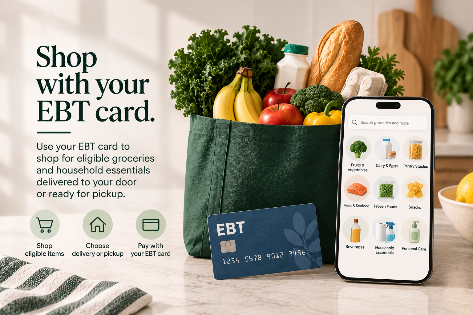 Shop with EBT SNAP