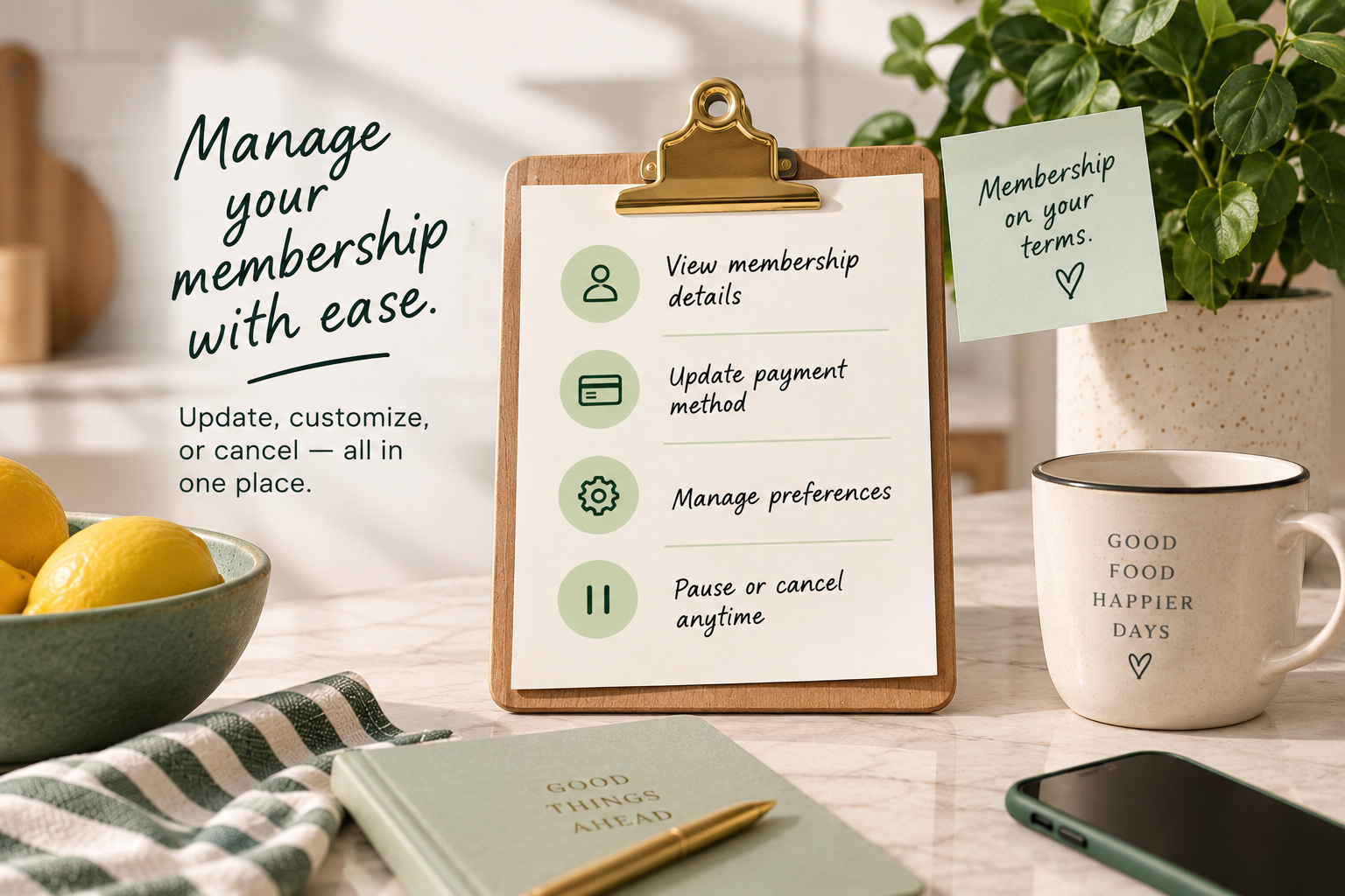 Manage your Instacart+ membership