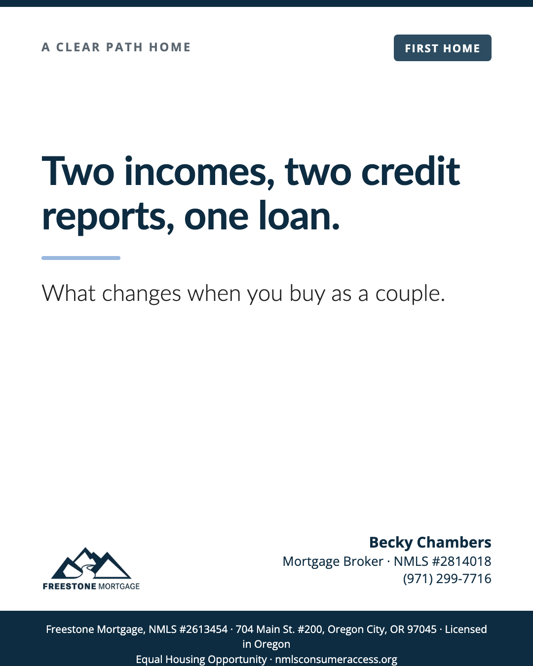 Buying a Home as a Couple: Two Incomes, Two Credit Reports, One Loan