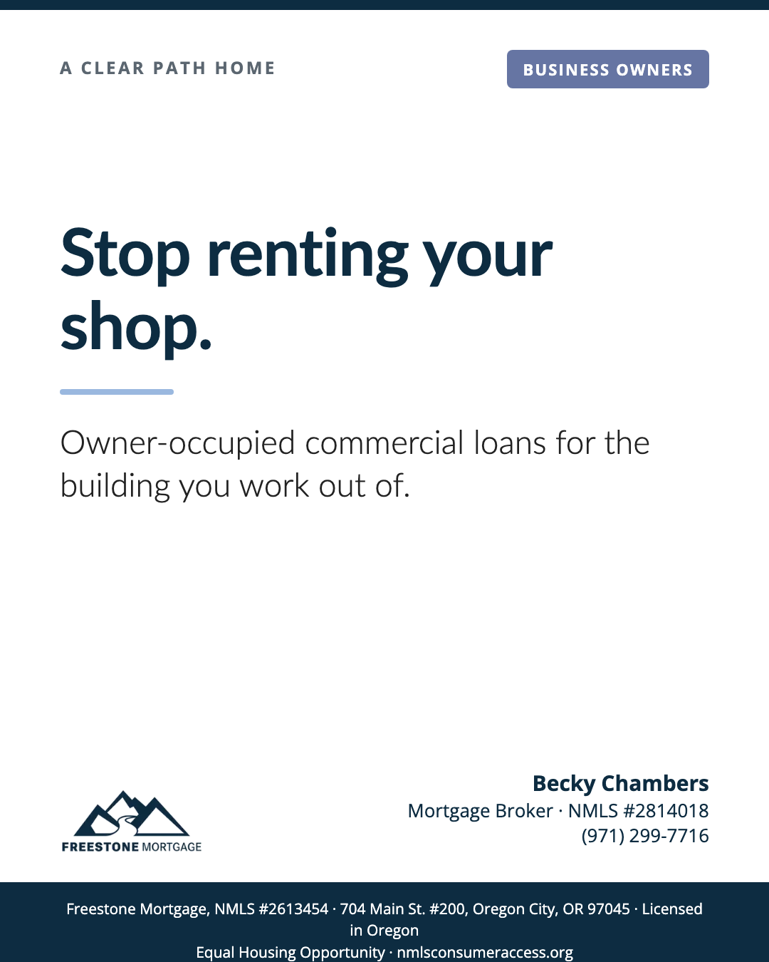 Should Your Business Buy Its Building? Commercial Building Loans for Oregon Small Business Owners