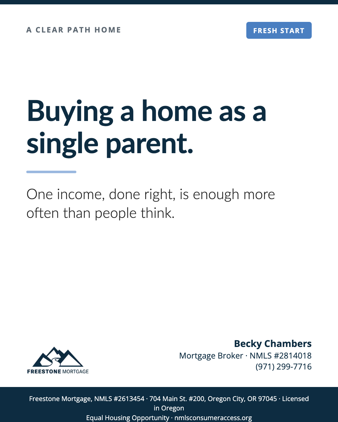 Buying a Home as a Single Parent After Divorce: What Actually Counts as Income