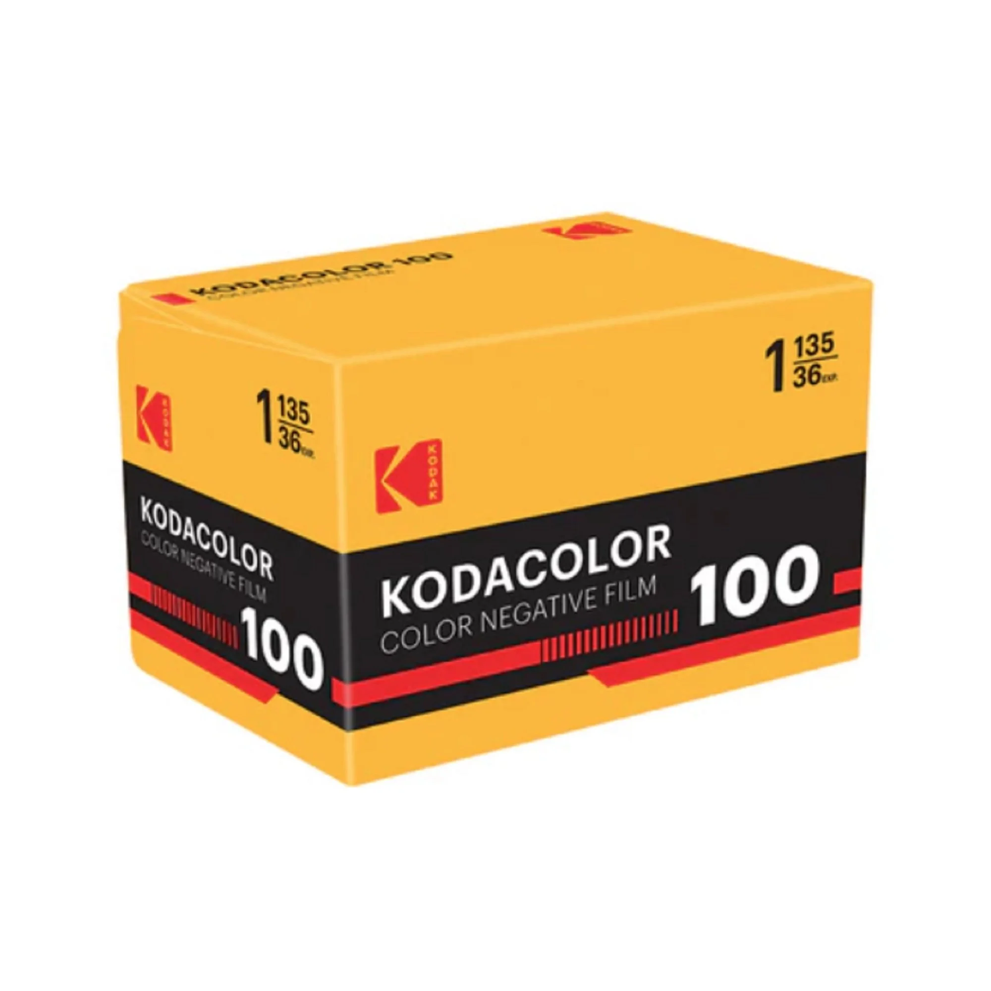 Kodak Kodacolor 100 35mm colour film, 36 exposures