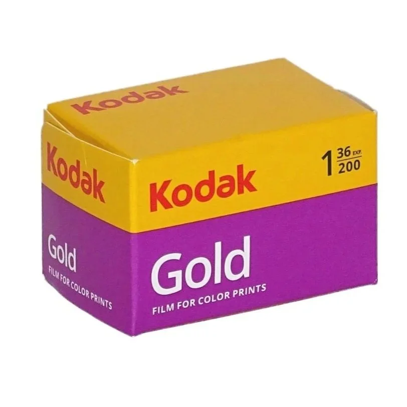 Kodak Gold 200 35mm colour film, 36 exposures