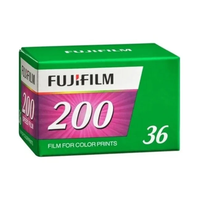 Fujifilm C200 35mm colour film, 36 exposures