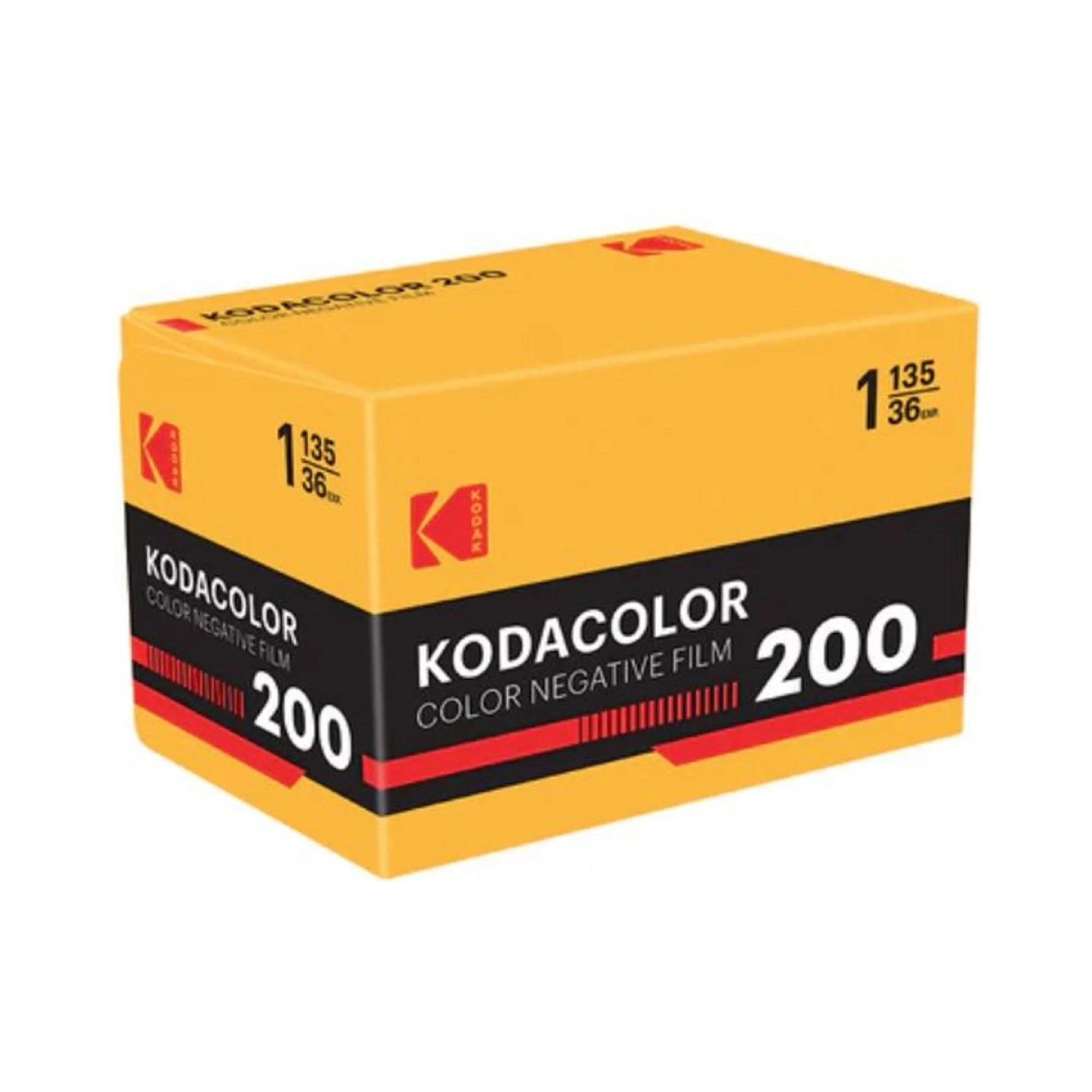 Kodak Kodacolor 200 35mm colour film, 36 exposures