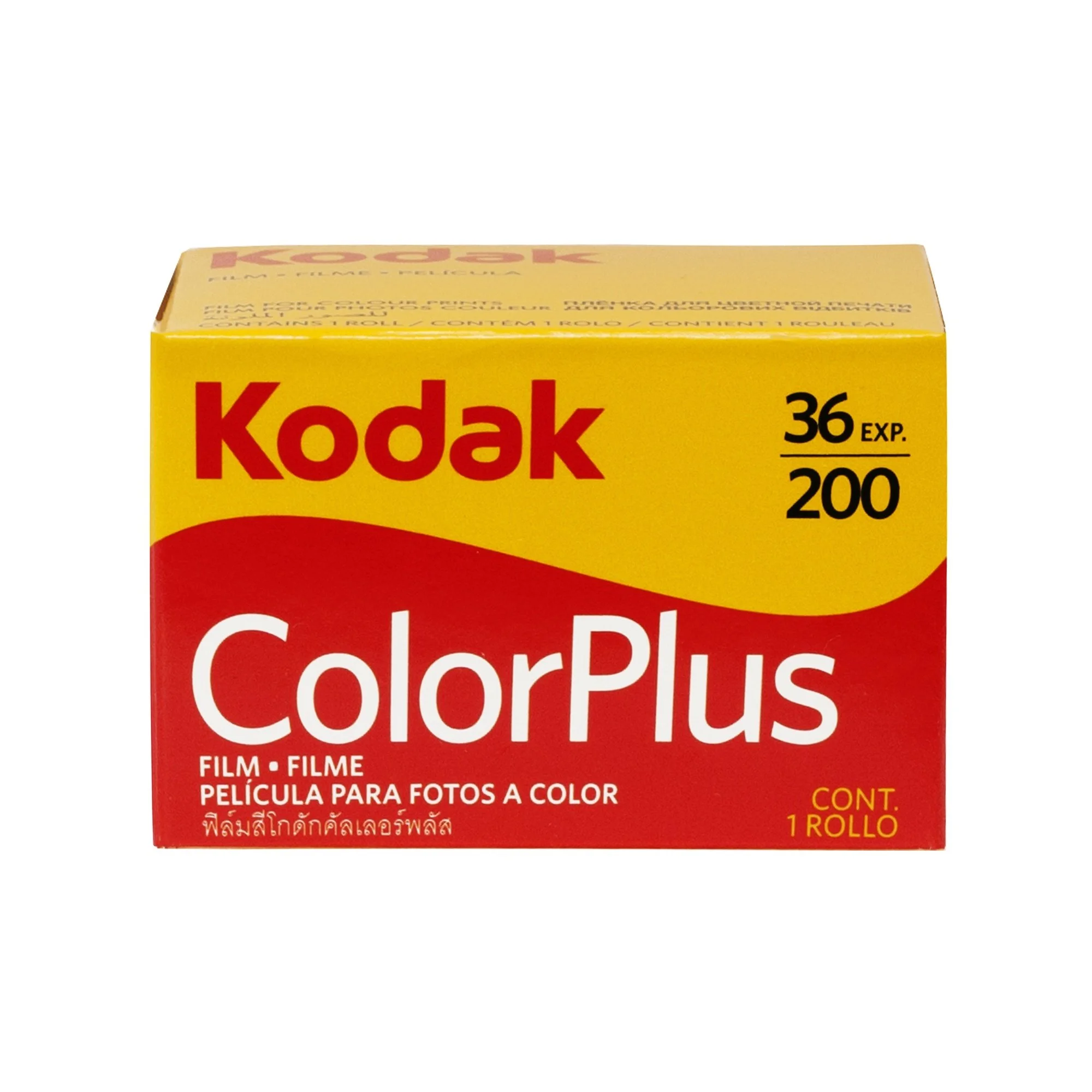 Kodak ColorPlus 200 35mm colour film, 36 exposures