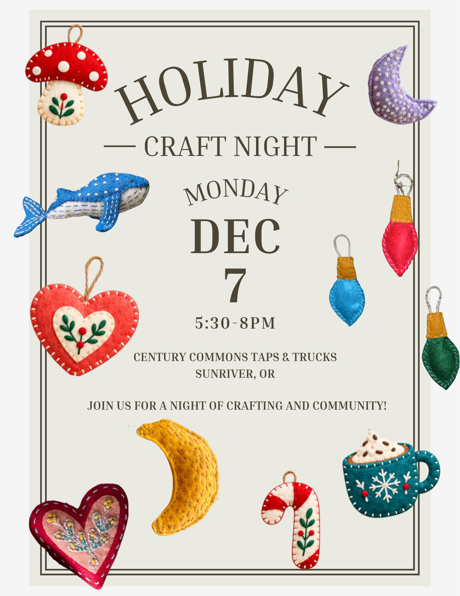 Ornament Night - Sunriver